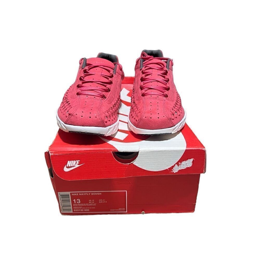 Nike Mayfly Woven QS Terra Red; Sz. 13 NEW DAMAGED BOX